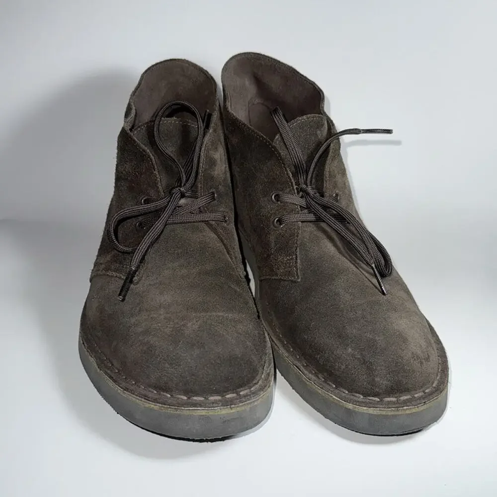Clarks Desert Boot Evo men’s brown suede size 10.5